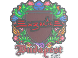 Sticker Ex3rcice (Embroidered) | Budapest 2025 - Preço e onde comprar no CS2