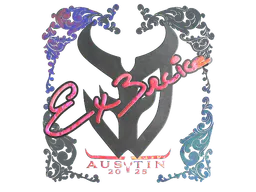 Sticker Ex3rcice (Holo) | Austin 2025 - Preço e onde comprar no CS2