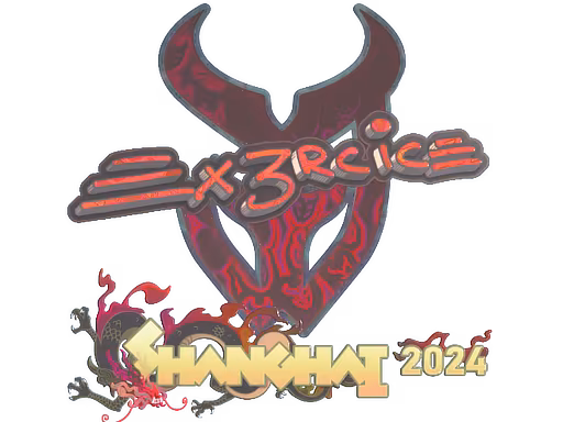 Sticker Ex3rcice (Holo) | Shanghai 2024 - Preço e onde comprar no CS2