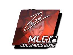 Sticker Ex6TenZ (Foil) | MLG Columbus 2016 - Preço e onde comprar no CS2