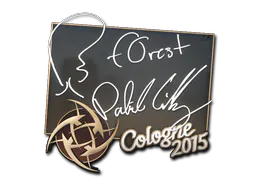 Sticker f0rest | Cologne 2015 - Preço e onde comprar no CS2