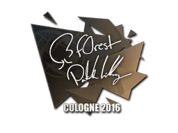 Sticker f0rest | Cologne 2016 - Preço e onde comprar no CS2