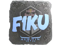 Sticker F1KU (Foil) | Austin 2025 - Preço e onde comprar no CS2