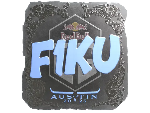 Sticker F1KU (Foil) | Austin 2025 - Preço e onde comprar no CS2