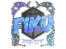 Sticker F1KU (Holo) | Austin 2025 - Preço e onde comprar no CS2