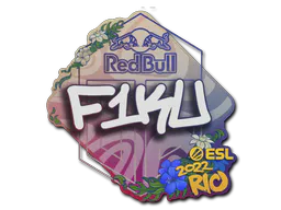 Sticker F1KU | Rio 2022 - Preço e onde comprar no CS2