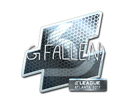 Sticker FalleN (Foil) | Atlanta 2017 - Preço e onde comprar no CS2