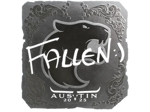 Sticker FalleN (Foil) | Austin 2025 - Preço e onde comprar no CS2