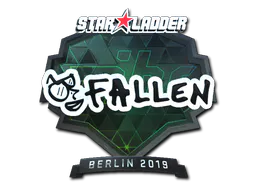 Sticker FalleN (Foil) | Berlin 2019 - Preço e onde comprar no CS2