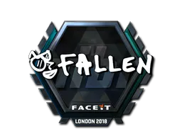 Sticker FalleN (Foil) | London 2018 - Preço e onde comprar no CS2