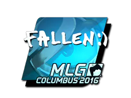 Sticker FalleN (Foil) | MLG Columbus 2016 - Preço e onde comprar no CS2