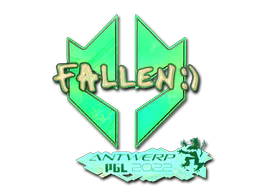 Sticker FalleN (Holo) | Antwerp 2022 - Preço e onde comprar no CS2