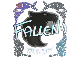 Sticker FalleN (Holo) | Austin 2025 - Preço e onde comprar no CS2