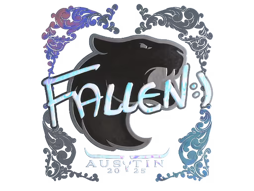 Sticker FalleN (Holo) | Austin 2025 - Preço e onde comprar no CS2