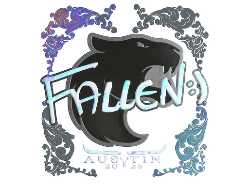 Sticker FalleN (Holo) | Austin 2025 - Preço e onde comprar no CS2