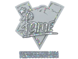 Sticker fame (Glitter) | Copenhagen 2024 - Preço e onde comprar no CS2