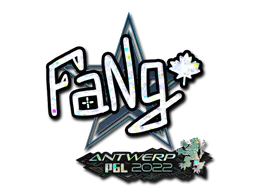 Sticker FaNg (Glitter) | Antwerp 2022 - Preço e onde comprar no CS2