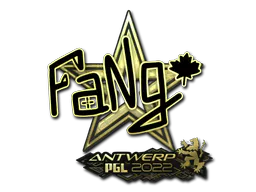 Sticker FaNg (Gold) | Antwerp 2022 - Preço e onde comprar no CS2