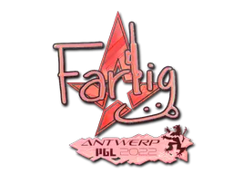 Sticker Farlig (Holo) | Antwerp 2022 - Preço e onde comprar no CS2