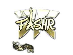Sticker FASHR (Gold) | Paris 2023 - Preço e onde comprar no CS2