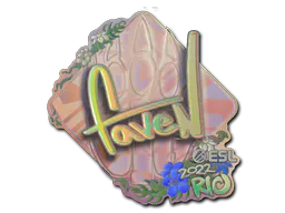 Sticker faveN (Holo) | Rio 2022 - Preço e onde comprar no CS2