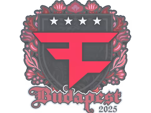 Sticker FaZe Clan | Budapest 2025 - Preço e onde comprar no CS2