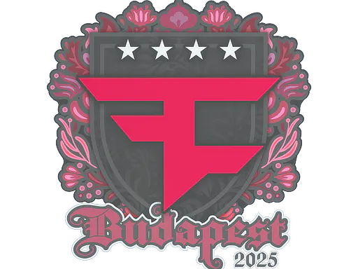 Sticker FaZe Clan | Budapest 2025 - Preço e onde comprar no CS2