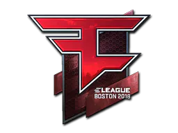 Sticker FaZe Clan (Foil) | Boston 2018 - Preço e onde comprar no CS2