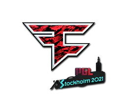 Sticker FaZe Clan (Foil) | Stockholm 2021 - Preço e onde comprar no CS2