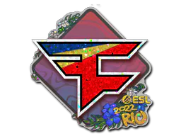 Sticker FaZe Clan (Glitter) | Rio 2022 - Preço e onde comprar no CS2