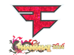 Sticker FaZe Clan (Glitter) | Shanghai 2024 - Preço e onde comprar no CS2