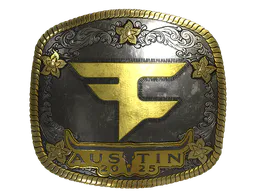 Sticker FaZe Clan (Gold) | Austin 2025 - Preço e onde comprar no CS2