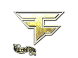 Sticker FaZe Clan (Gold) | Paris 2023 - Preço e onde comprar no CS2
