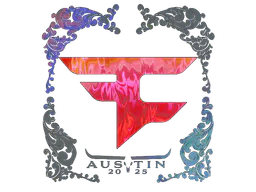 Sticker FaZe Clan (Holo) | Austin 2025 - Preço e onde comprar no CS2