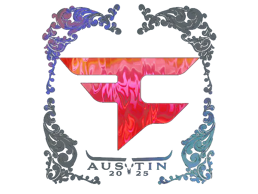 Sticker FaZe Clan (Holo) | Austin 2025 - Preço e onde comprar no CS2
