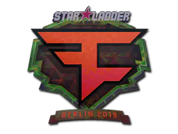 Sticker FaZe Clan (Holo) | Berlin 2019 - Preço e onde comprar no CS2