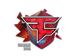 Sticker FaZe Clan (Holo) | Cologne 2016 - Preço e onde comprar no CS2