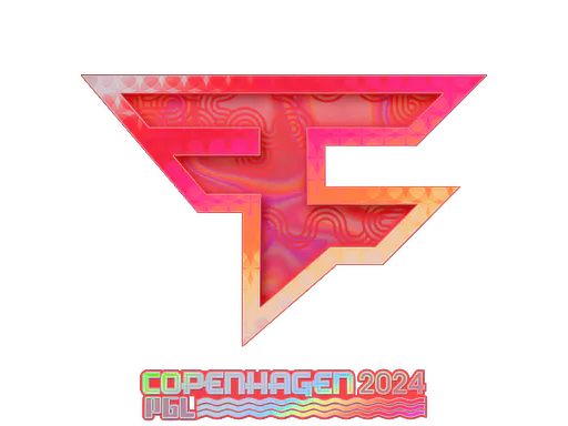 Sticker FaZe Clan (Holo) | Copenhagen 2024 - Preço e onde comprar no CS2