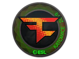Sticker FaZe Clan (Holo) | Katowice 2019 - Preço e onde comprar no CS2