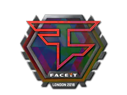 Sticker FaZe Clan (Holo) | London 2018 - Preço e onde comprar no CS2