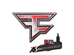 Sticker FaZe Clan (Holo) | Stockholm 2021 - Preço e onde comprar no CS2