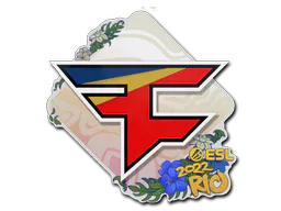 Sticker FaZe Clan | Rio 2022 - Preço e onde comprar no CS2