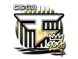 Sticker FaZe (Gold) | 2020 RMR - Preço e onde comprar no CS2