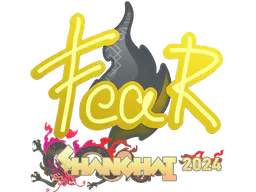 Sticker fEAR | Shanghai 2024 - Preço e onde comprar no CS2