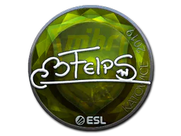 Sticker felps (Foil) | Katowice 2019 - Preço e onde comprar no CS2