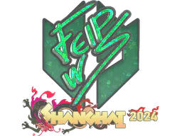 Sticker felps (Glitter) | Shanghai 2024 - Preço e onde comprar no CS2