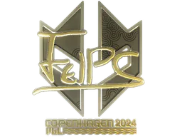 Sticker felps (Gold) | Copenhagen 2024 - Preço e onde comprar no CS2