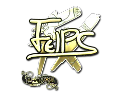 Sticker felps (Gold) | Paris 2023 - Preço e onde comprar no CS2