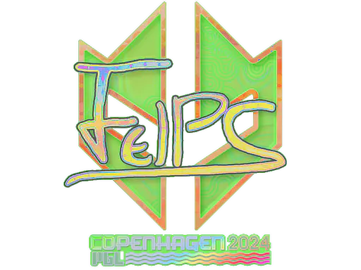 Sticker felps (Holo) | Copenhagen 2024 - Preço e onde comprar no CS2