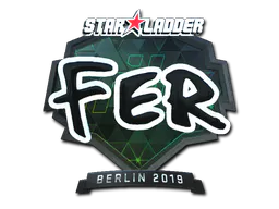 Sticker fer (Foil) | Berlin 2019 - Preço e onde comprar no CS2